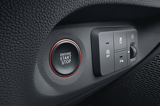 smart key with push button start and motion sensor
