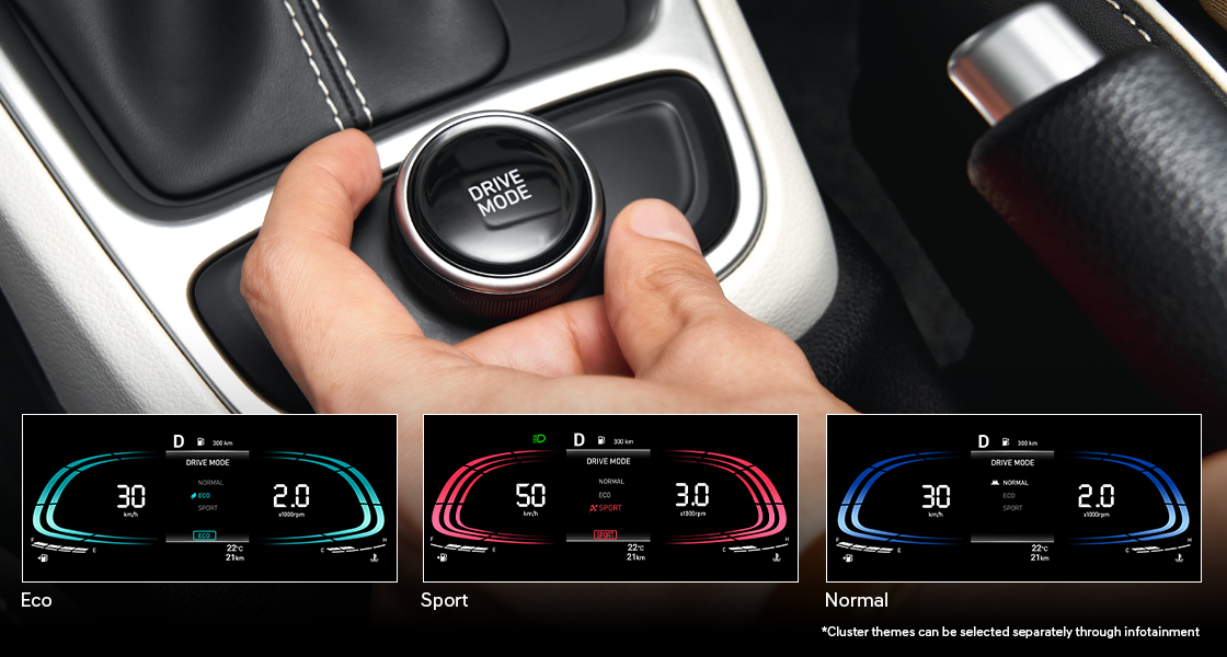 Hyundai Venue Drive Mode Selector