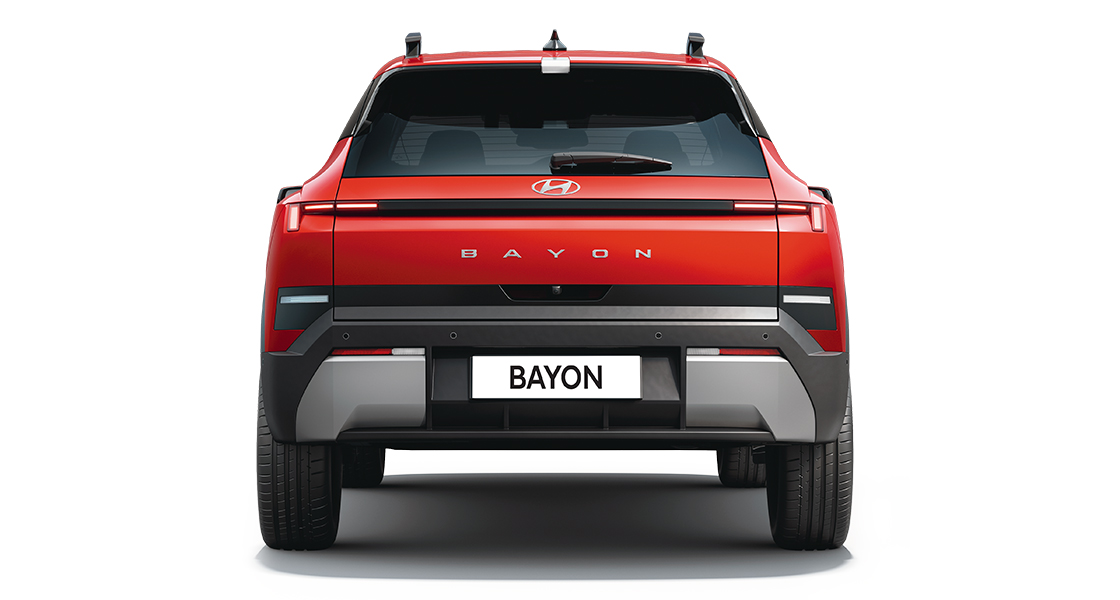 Hyundai Bayon exterior rear