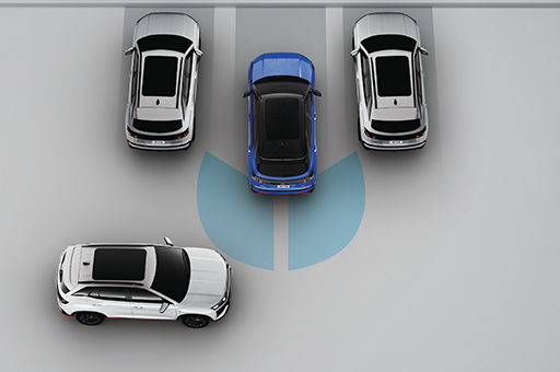 Hyundai New CRETA N LINE Rear Cross - Traffic Collision - Avoidance Assist (RCCA) & Rear Cross - Traffic Collision Warning (RCCW)