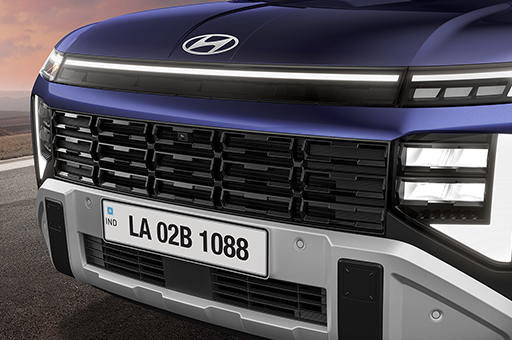 Dark Chrome Radiator Grille