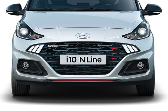 N Line bumper and grille