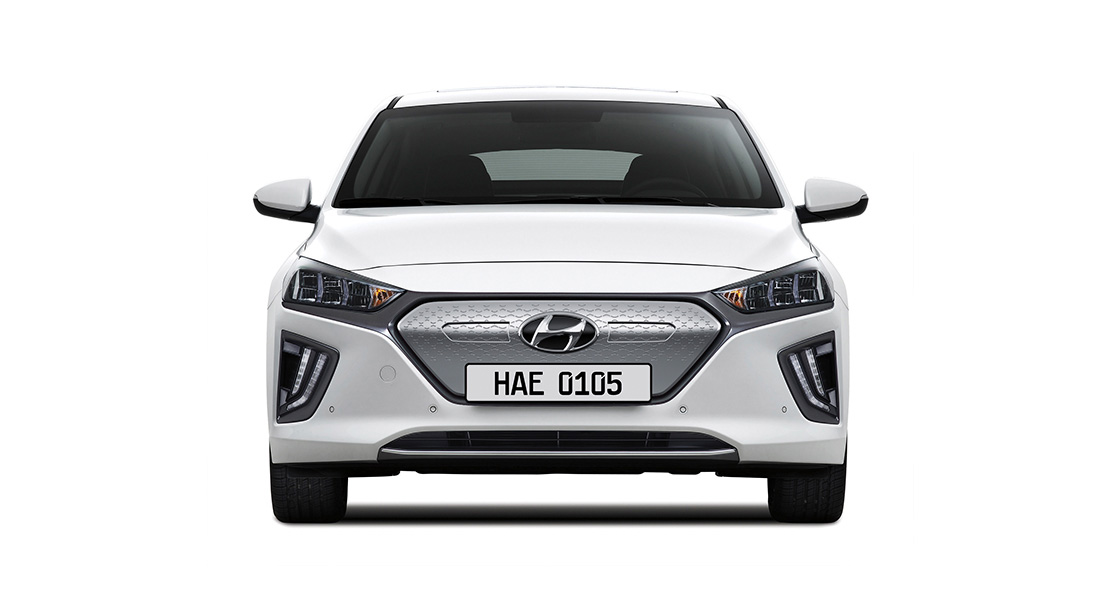 IONIQ electric front view