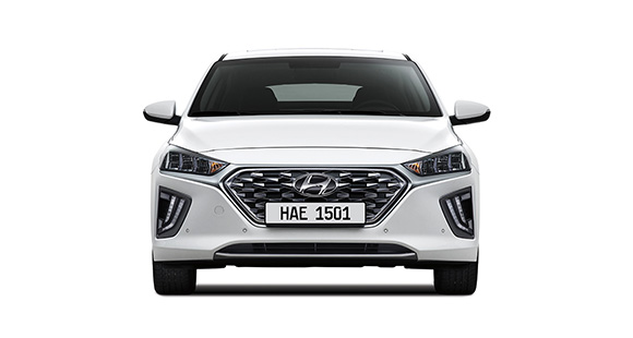 IONIQ hybrid front view