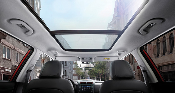 Panoramic sunroof