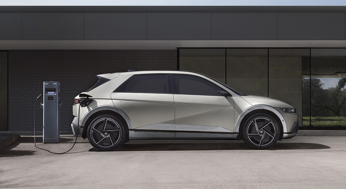 Exterior of upgraded IONIQ 5