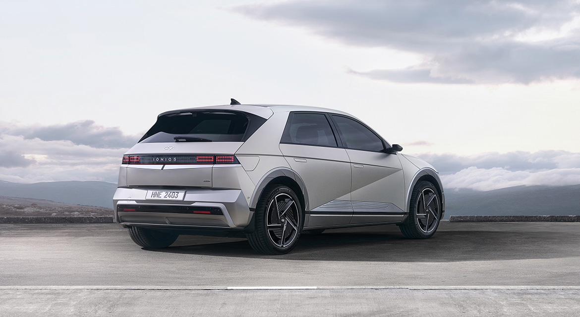 Exterior of upgraded IONIQ 5