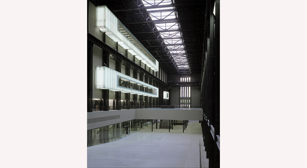 Architectural photography of Turbine Hall, 2008. Photo © Tate (Marcus Leith) 