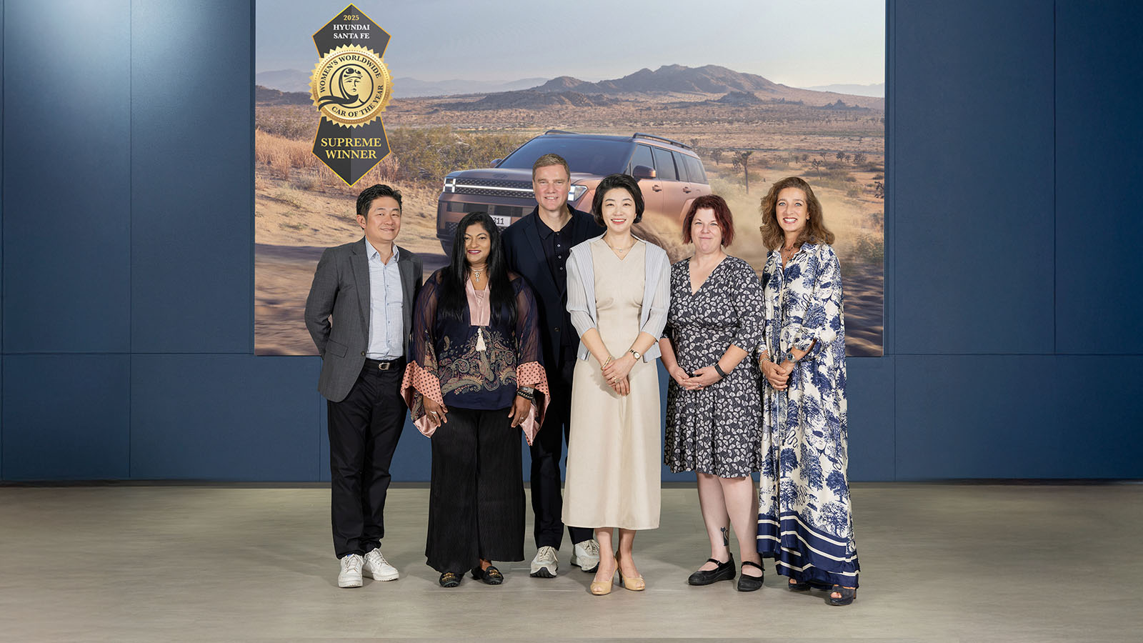 Hyundai SANTA FE Named ‘Supreme Winner’ at 2025 Women’s Worldwide Car of the Year Awards