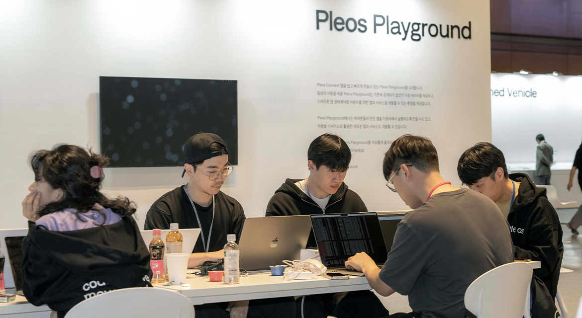 Developers are creating and distributing sample in-vehicle apps using Pleos Connect SDKs and APIs, and mobile SDKs at 'Pleos 25' conference
