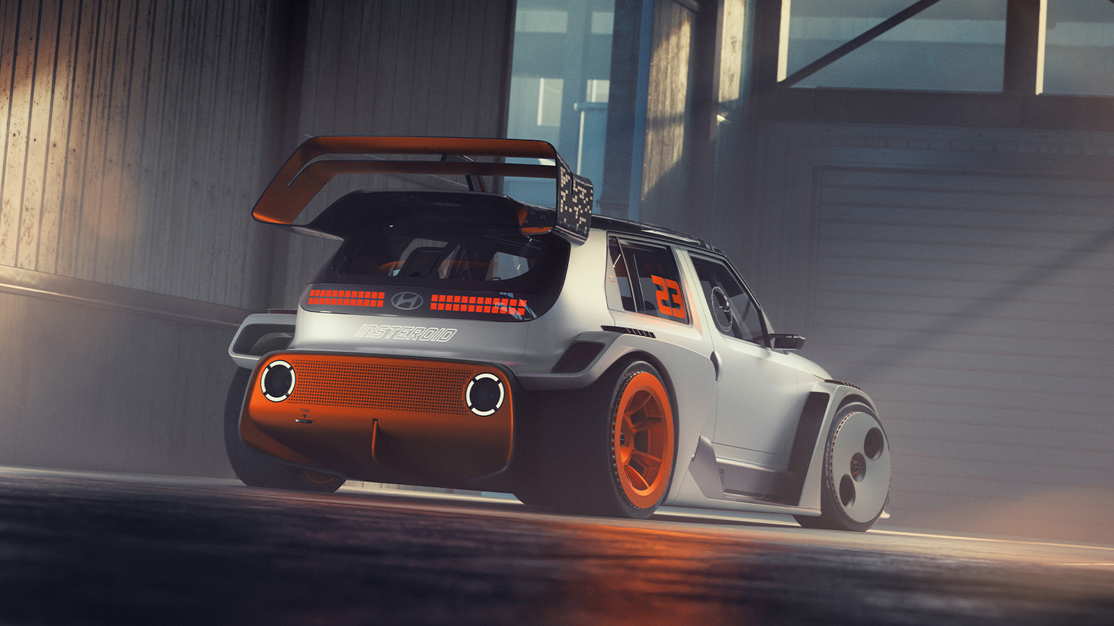 INSTEROID, A Sporty Gaming-Inspired EV Design Fantasy