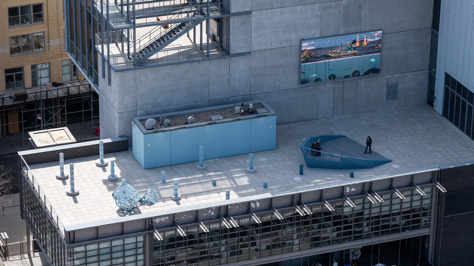 Hyundai Terrace Commission: Marina Zurkow: The River is a Circle, 2025. Photo: Timothy Schenck