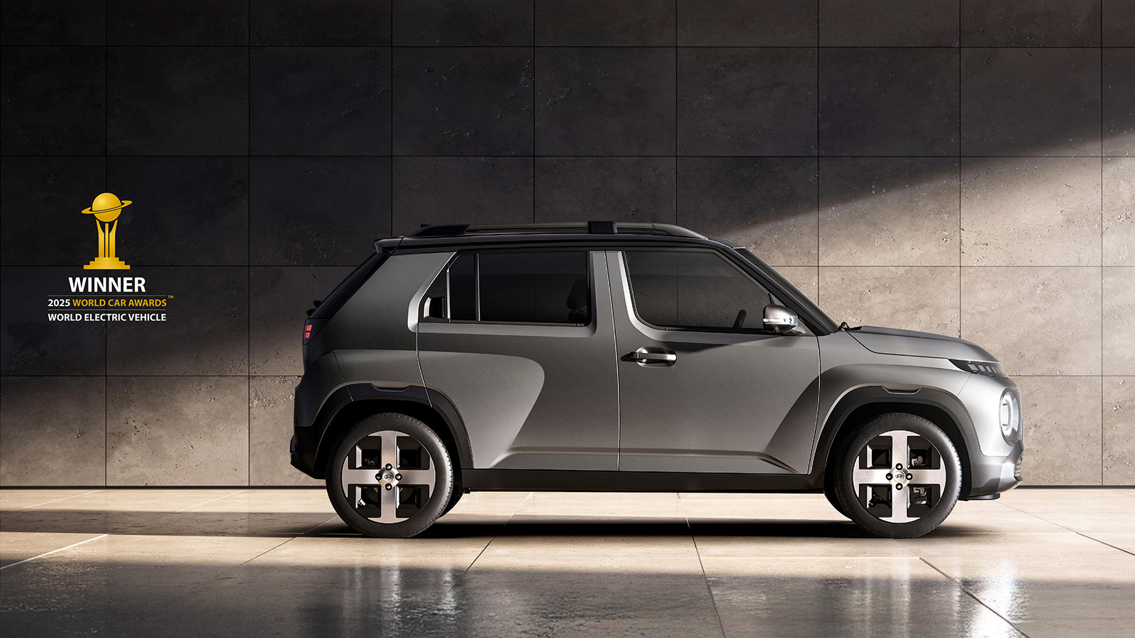 Hyundai INSTER Hailed as 2025 World Electric Vehicle