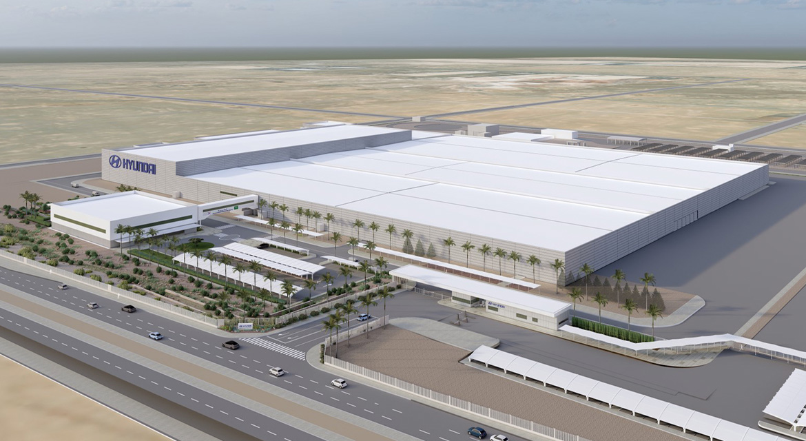 Rendered image of HMMME facility site