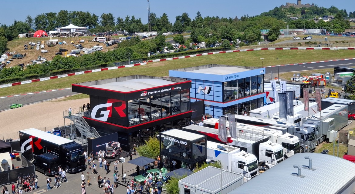 Joint booth at Nürburgring 24 Hours