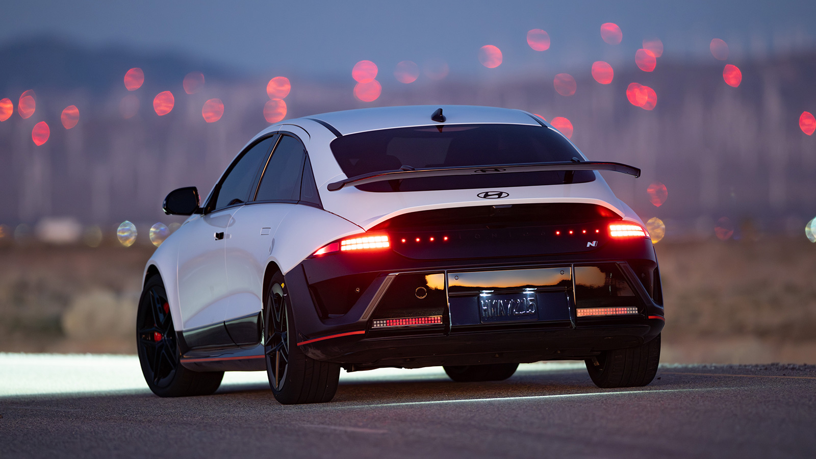 Hyundai’s IONIQ 6 N high-performance EV made its North American debut at AutoMobility LA