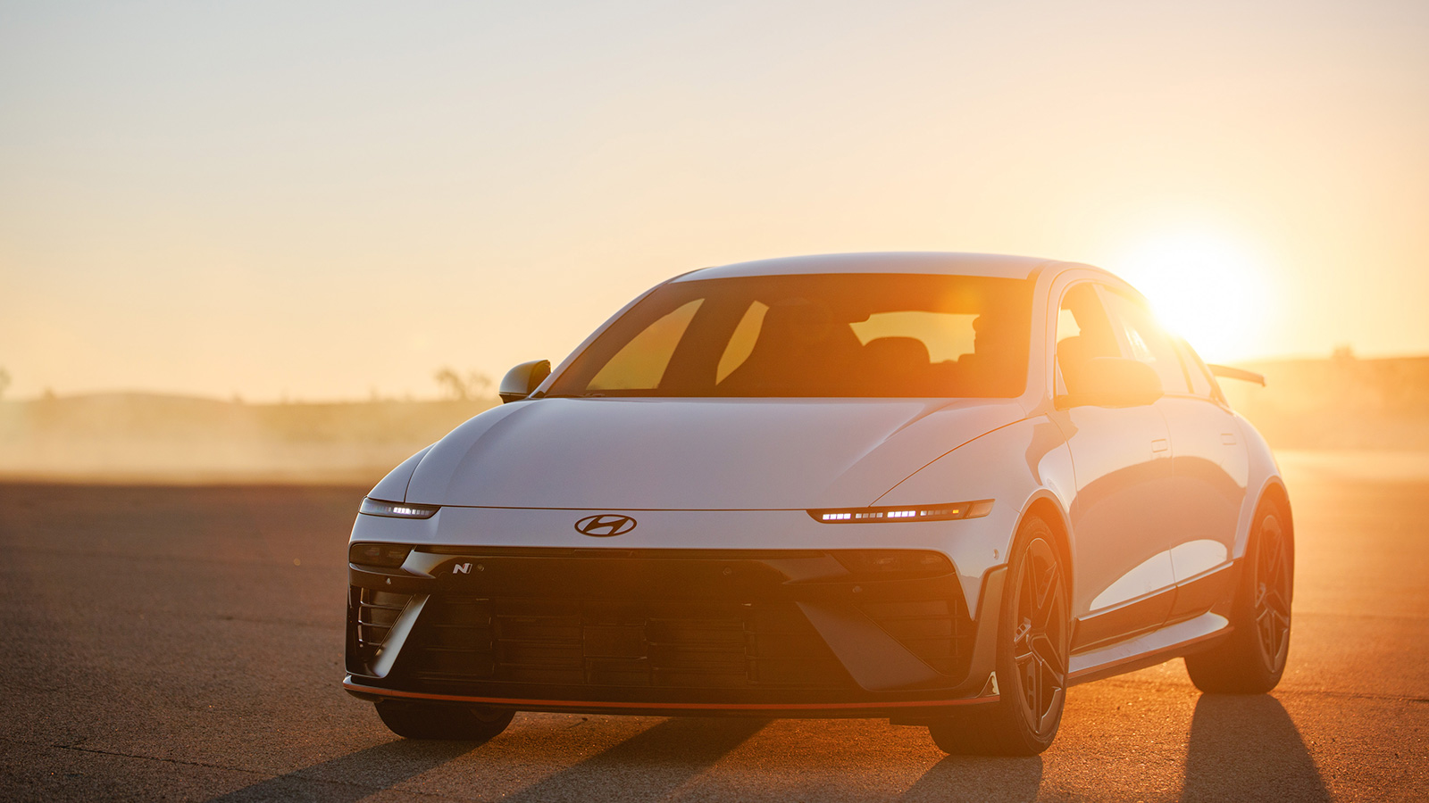Hyundai’s IONIQ 6 N high-performance EV made its North American debut at AutoMobility LA