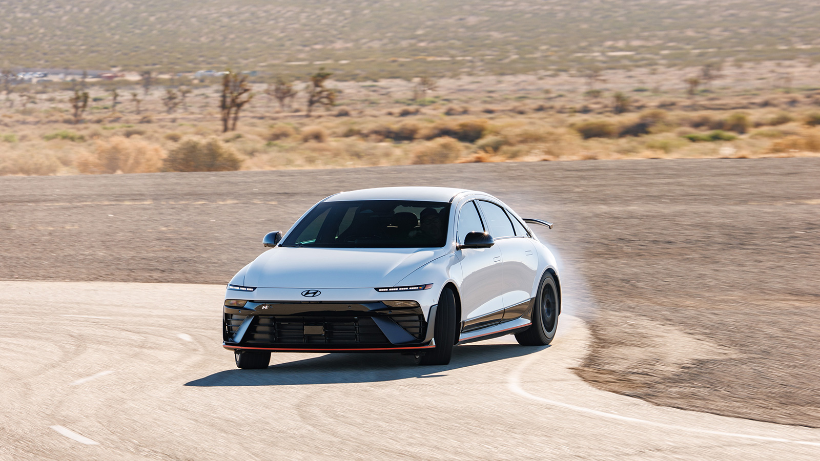 Hyundai’s IONIQ 6 N high-performance EV made its North American debut at AutoMobility LA