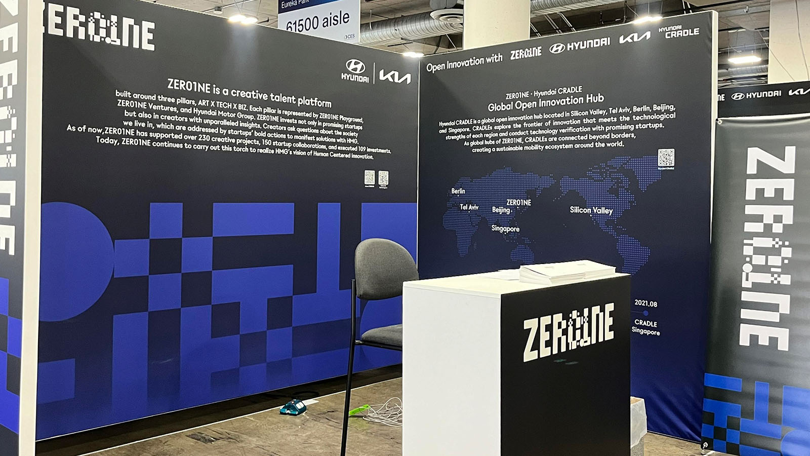 ZER01NE Booth