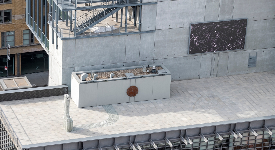 Hyundai Terrace Commission: Kelly Akashi, 2026. Photo: Timothy Schenck.