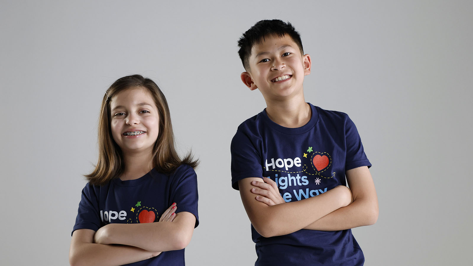Hyundai Hope on Wheels National Youth Ambassadors Isabella Franco-Capps and Jackson Trinh are photographed on Feb. 28, 2026. (Photo/Hyundai)