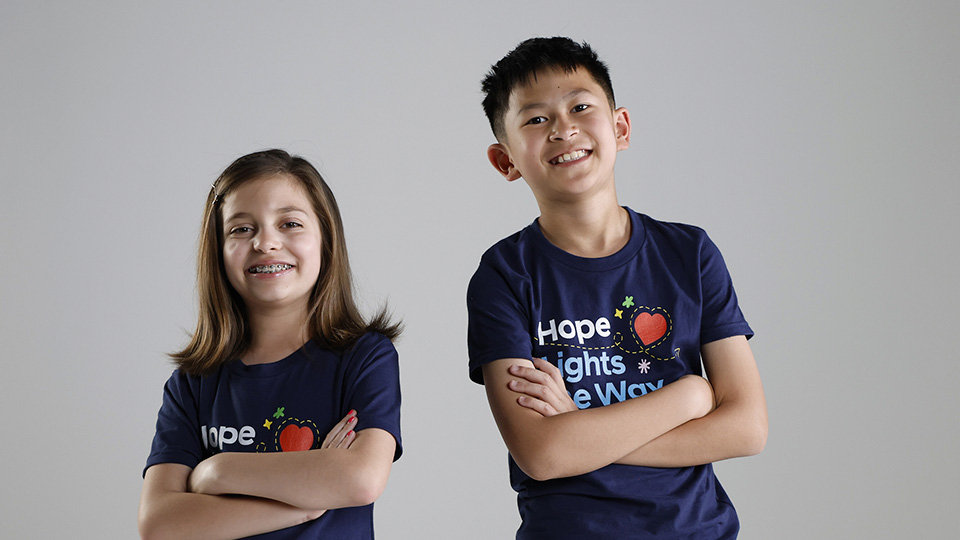 Hyundai Hope on Wheels National Youth Ambassadors Isabella Franco-Capps and Jackson Trinh are photographed on Feb. 28, 2026. (Photo/Hyundai)