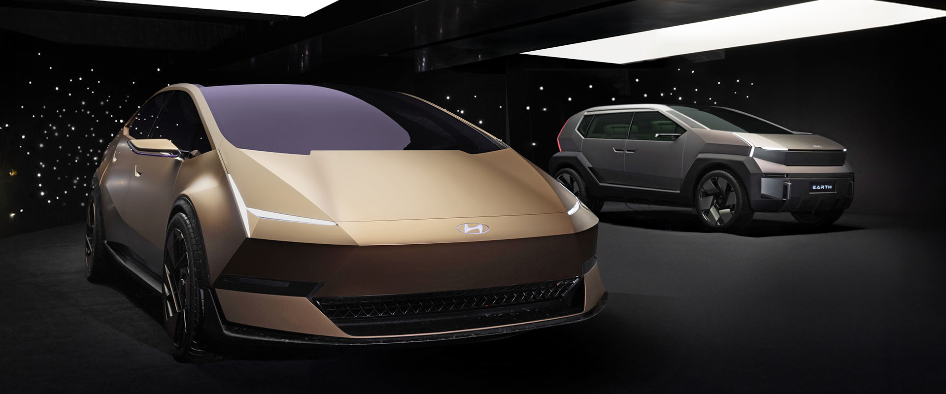 IONIQ VENUS Concept and EARTH Concept on display at Hyundai Motorstudio Beijing