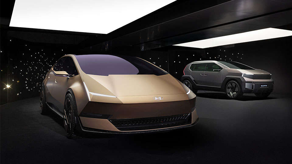 IONIQ VENUS Concept and EARTH Concept on display at Hyundai Motorstudio Beijing
