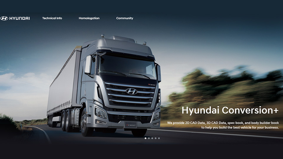 Hyundai Motor Launches ‘Hyundai Conversion+,’ a Commercial Vehicle Technical Information Platform