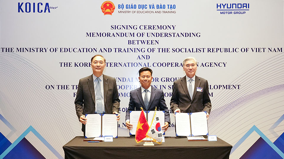 Hyundai Motor Group, KOICA and Vietnam Partner to Build a Future-Ready Automotive Workforce