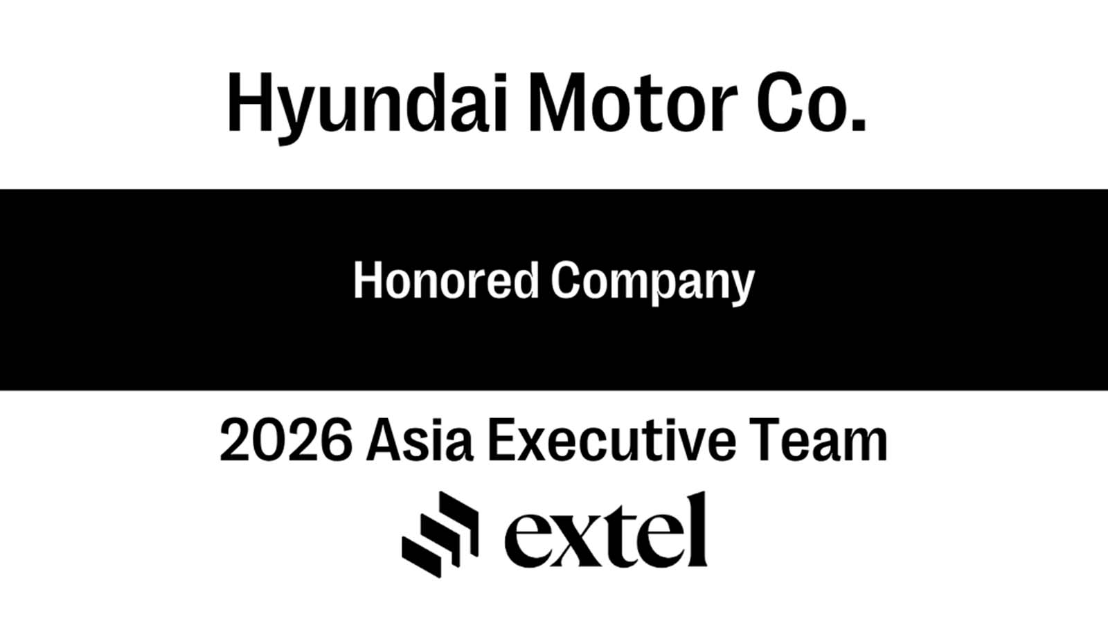 Hyundai Motor Recognized for Industry-Leading Management Excellence in 2026 Extel Asia Executive Team Survey