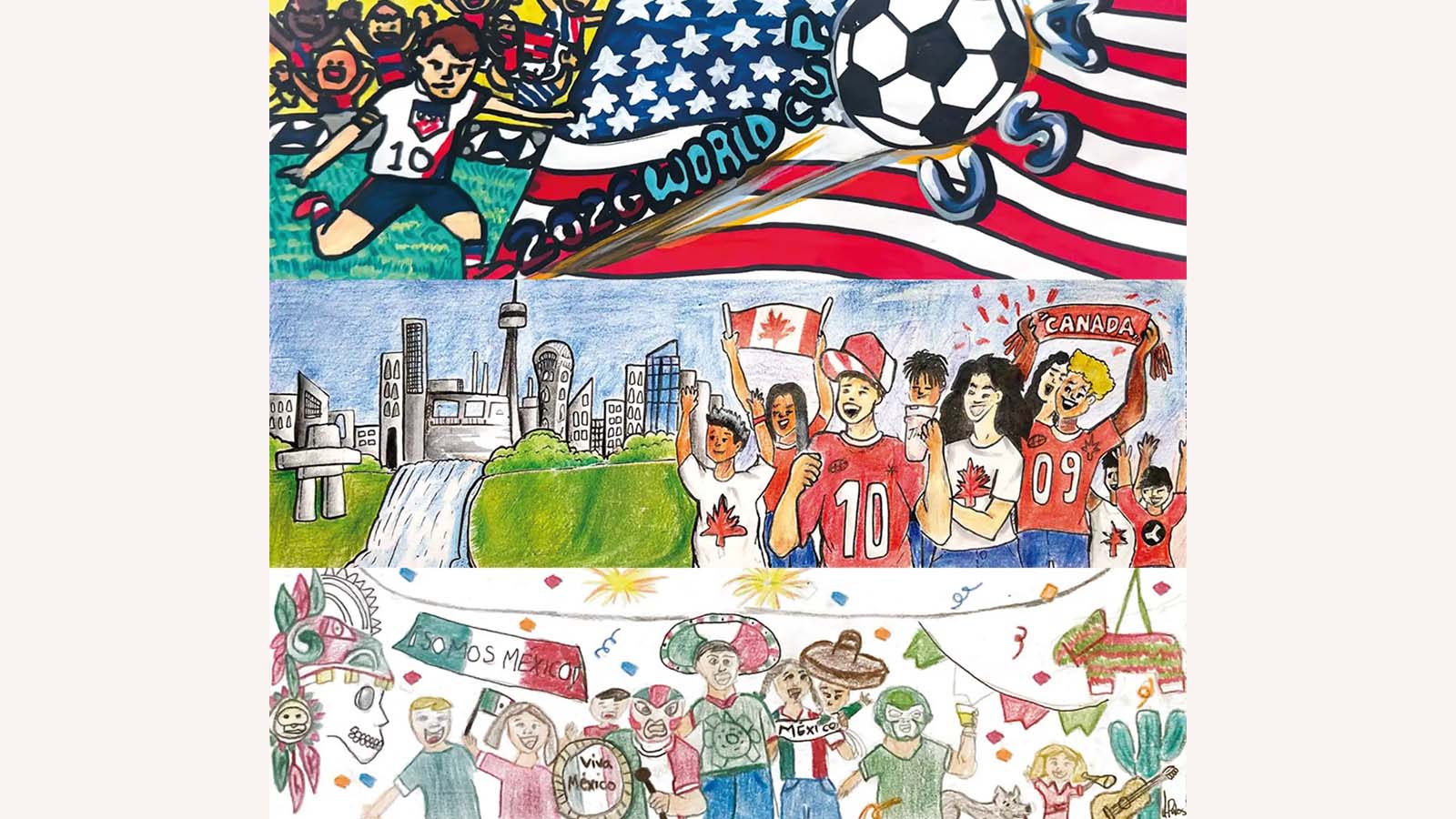 'Be There With Hyundai' Winning Artwork - the United States, Canada and Mexico