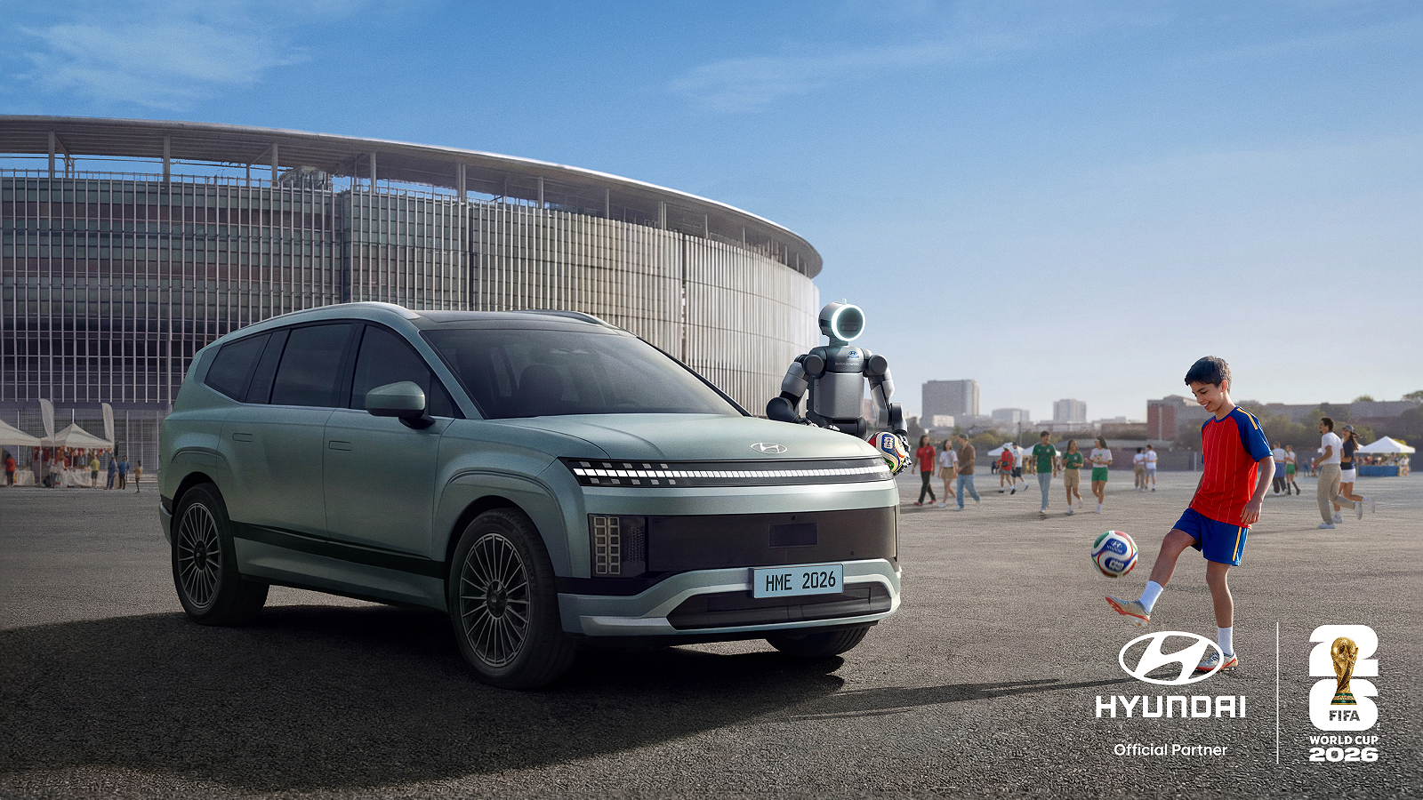 Hyundai Motor Company unveiled its FIFA World Cup 2026™ global campaign video “Next Starts Now”. The 60-second cinematic brand film features next-generation football (soccer) talents alongside Son Heung-min and Boston Dynamics’ Atlas® robot.