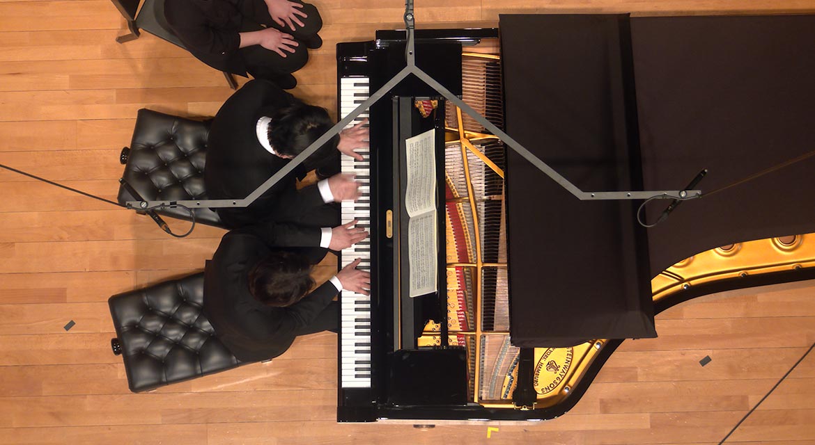 Pianists perform at the memorial concert for Asan Ju-yung Chung, themed Resonance That Continues