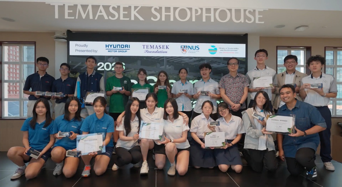 The effort came to a head at the finale on June 4, held for the first time at Temasek Shophouse. Judges scored each team on relevance, feasibility, creativity and impact