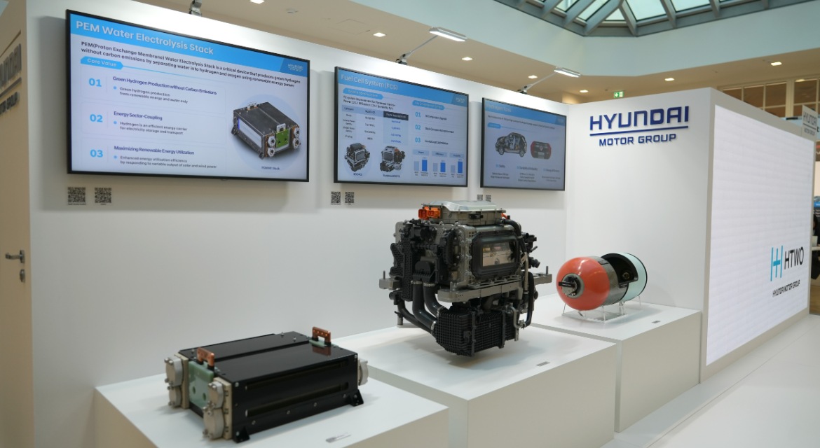 Hyundai Motor Group Booth at the Exhibition