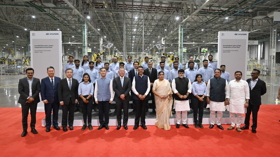 Hyundai Motor India Limited Inaugurates Pune Plant; Celebrates Its 30 Years in India and Positions for Future Growth