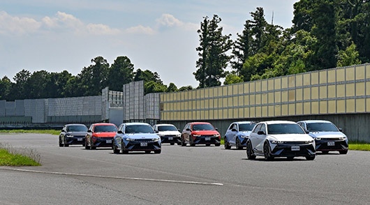 Hyundai Motor Holds First IONIQ 5 N Media Fan Race